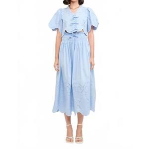 NEW SOFIE THE LABEL margot blouse in baby blue